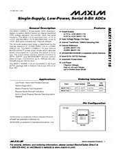 DataSheet MAX1115 pdf